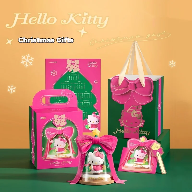 

Anime Hello Kitty Christmas Night Light Kawaii Sanrio Night Lamp Cute Cartoon Room Sleep Lights Decoration Kid Christmas Gift