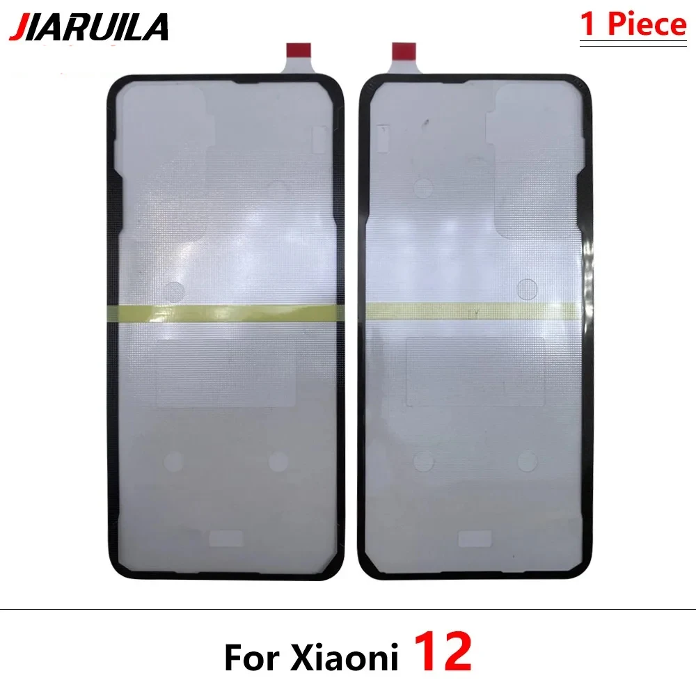 2Pcs For Xiaomi 11 11T 12 Pro Lite / For Redmi Note 7 8 9s 10 Pro Adhesive Sticker Back Housing Battery Cover Tape Waterproof