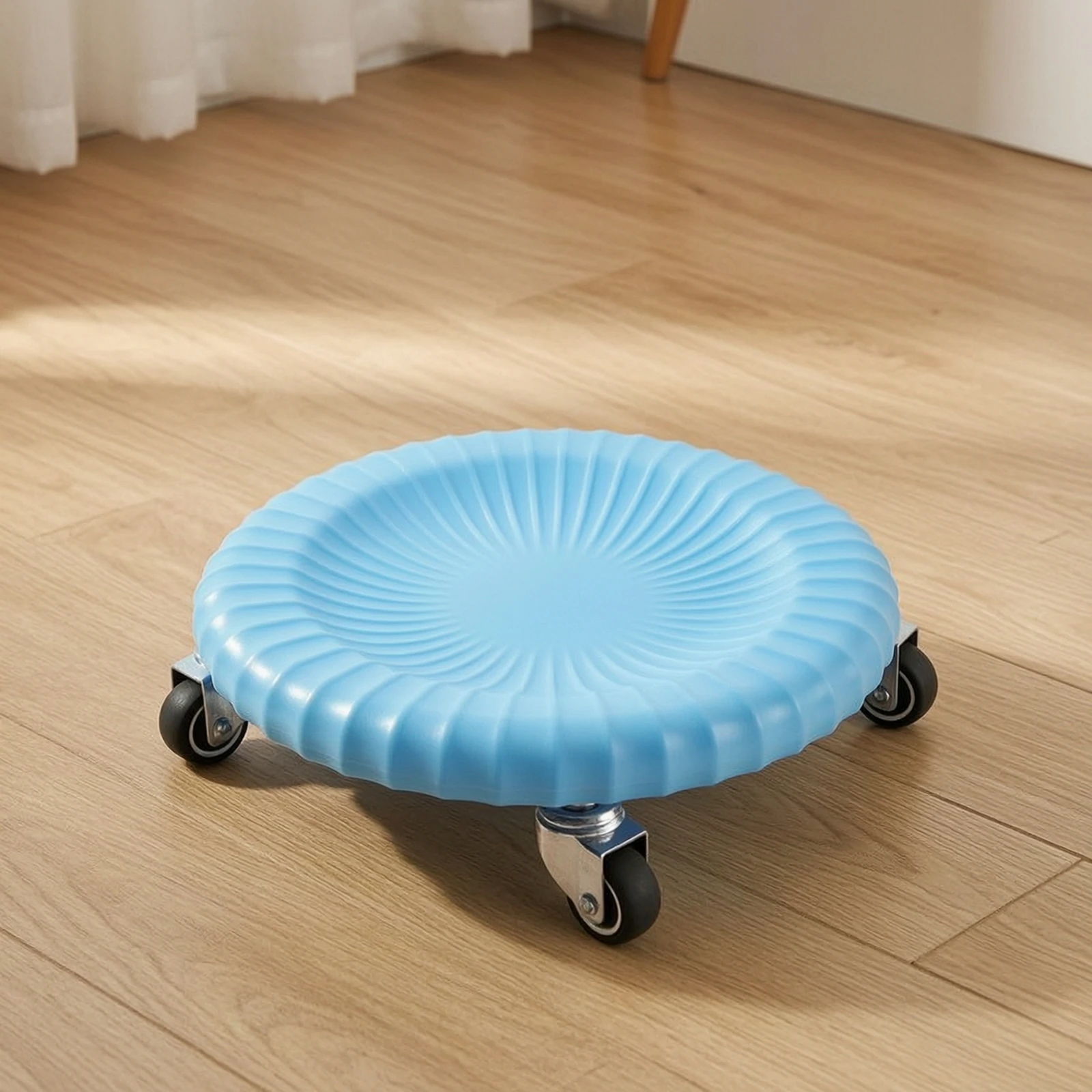 Abdominal Training Slider Multi-Directional Core Training Slider with Wheels Ab Workout Equipment Swivel Textured
