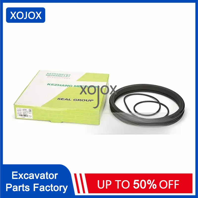 XOJOX Excavator walking floating oil seal with steel sheet FR60-7 65-7 85-7 gear tooth box grinding mirror