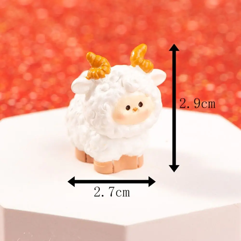 

Cute Mini Twelve Zodiac Figurines DIY Handmade Zodiac Figurines Miniature Cartoon Resin Crafts Micro Landscape Decoration