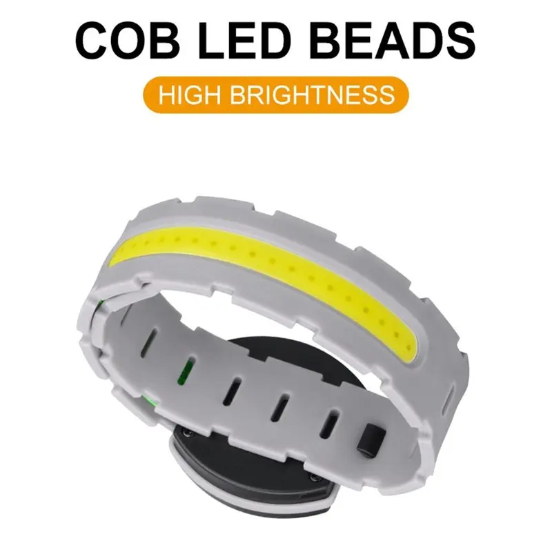 LXYB18B COB LED Armband Light 2 Pieces Rechargeable Waterproof Sport Night Running Warning Light Cycling Light For Walking Safet