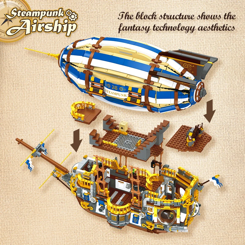 In Voorraad Jj9126 Moc Idee Stoomschip Bouwstenen Model Schip Bakstenen Constructio Assembleren Speelgoed Voor Kinderen Kerstcadeau Set