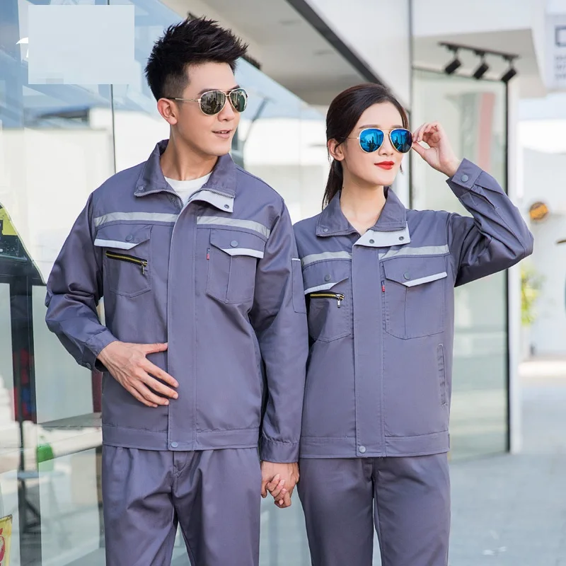 Construction Site Work Clothing Reflective Stripe Hi Vis Safety Worker Uniforms Factory Engineer Workshop Working Coveralls 4xl