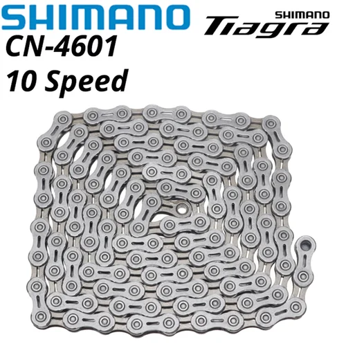 Imagen 2 del producto Shimano Tiagra 4600 CN-4601 cadenas 10 velocidades 112 eslabones cadena para bicicleta de carretera 10S