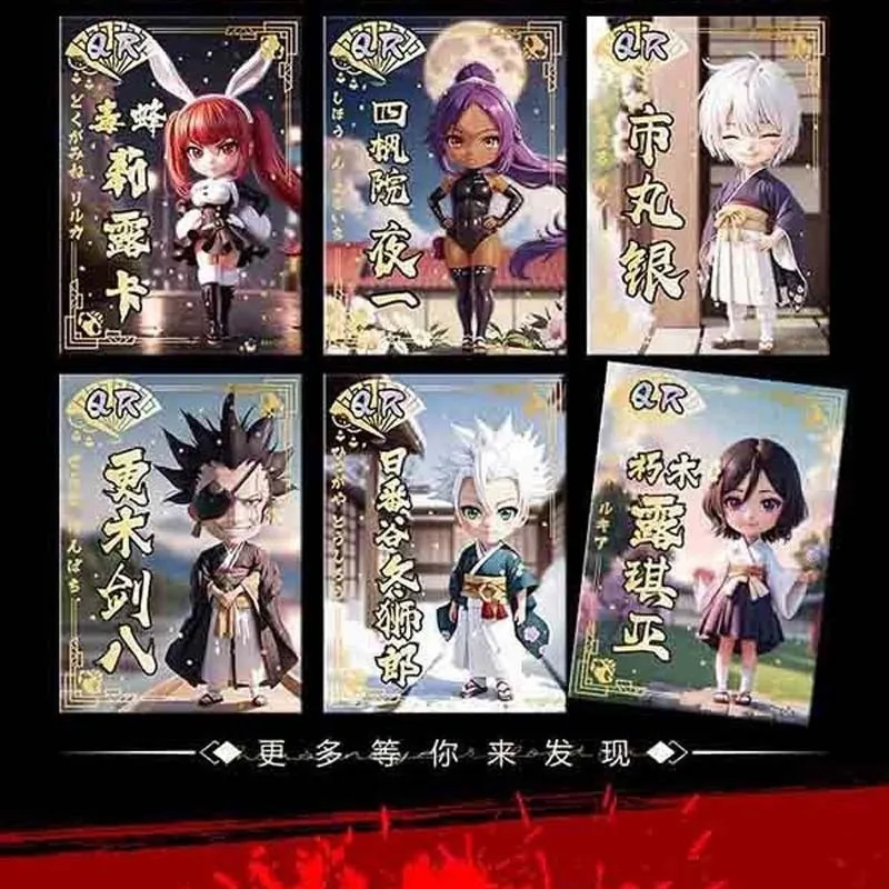 New Bleach collectible Cards Full Set Original Collection Anime Characters Anime Cartas Games Card Box Children Birthday Gift