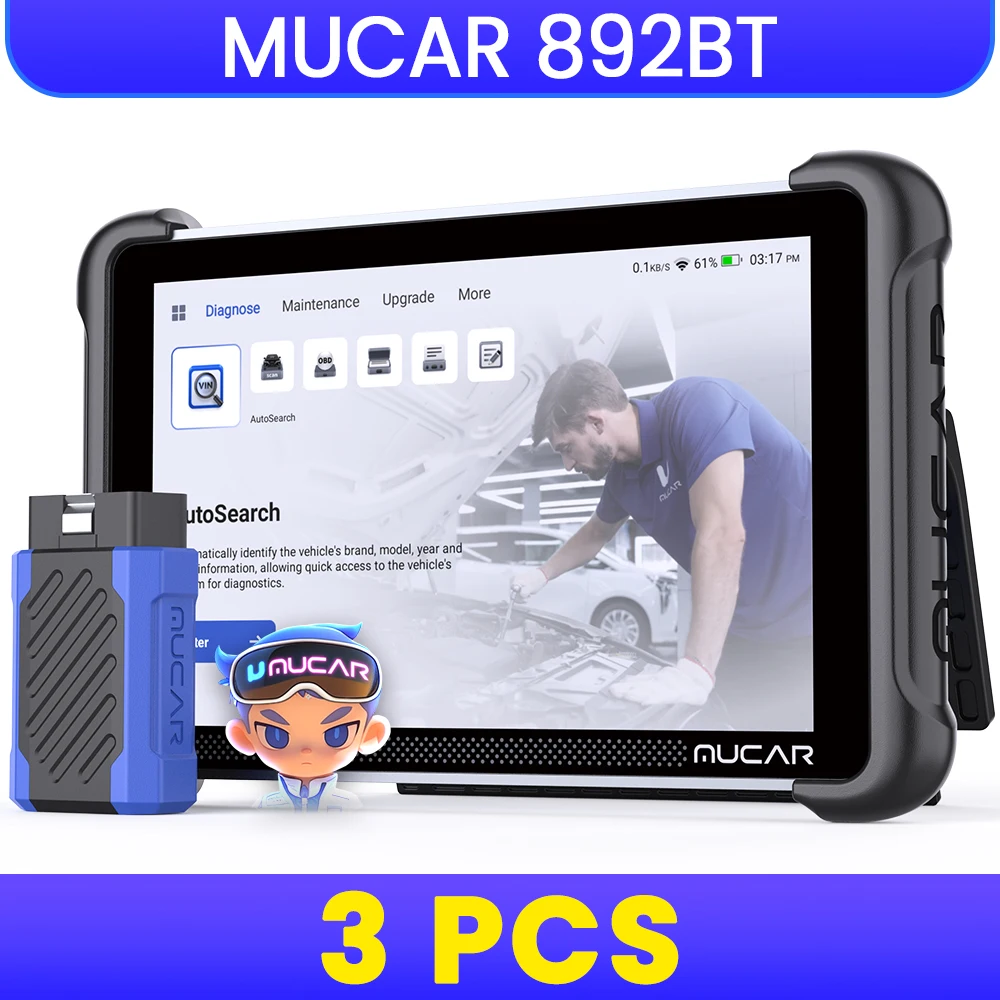 

3-20 PCS MUCAR 892BT THINKCAR THINKSCAN 689BT Bidirectional Automotive Tool ECU Coding CANFD DOIP Obd2 Scanner For All Cars