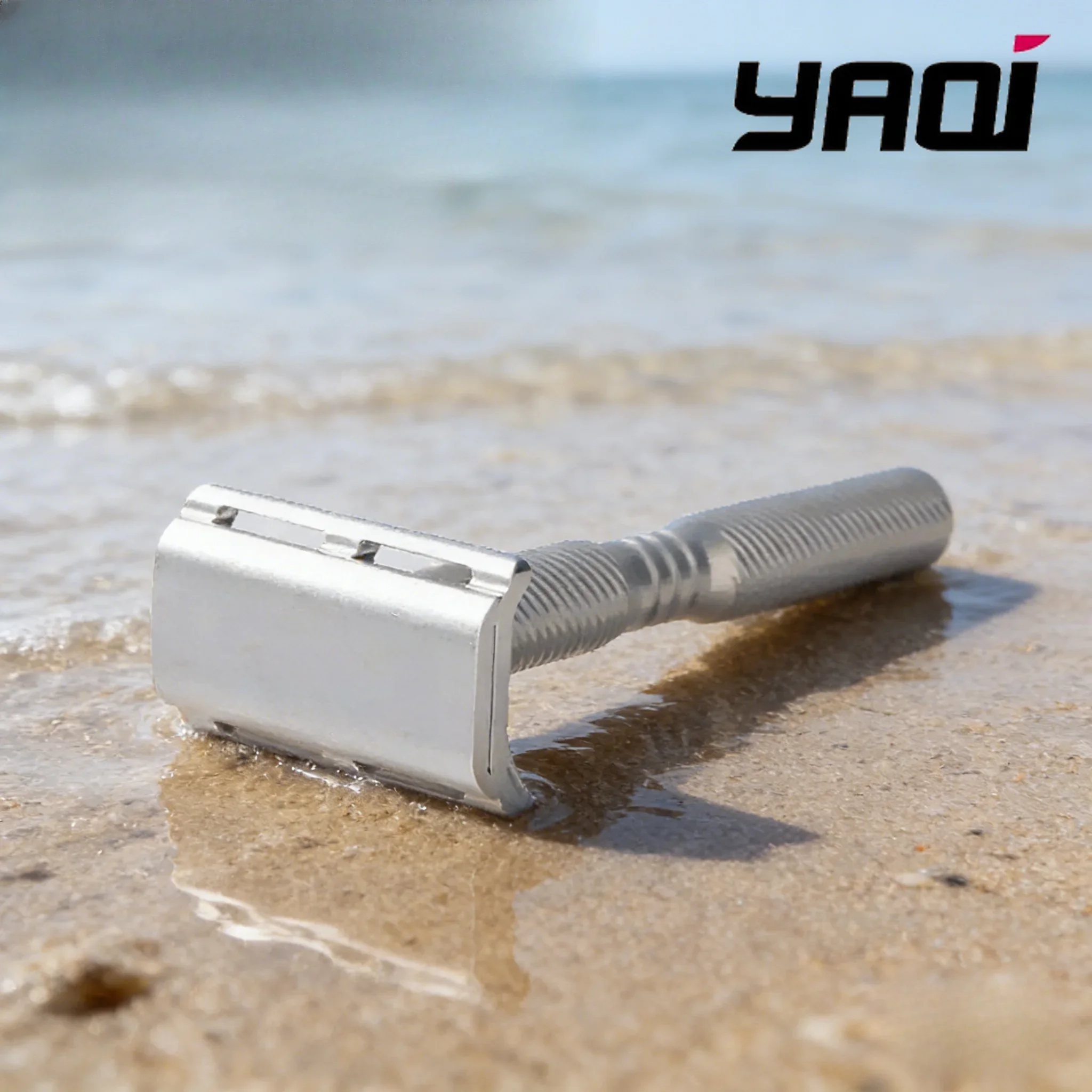Yaqi 2026 Safety Beard Shaver Light Weight Safety Beard Shaver Light Weight  Yaqi Safety Razor YAQI Ghost (Aluminum Version)