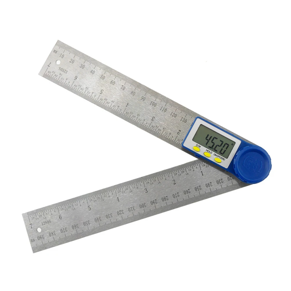 

Digital Angle Ruler Durable Material Easy to Carry Wood Worker Tools Protractor Accurate Inclination Clear Scales Wear Resistant