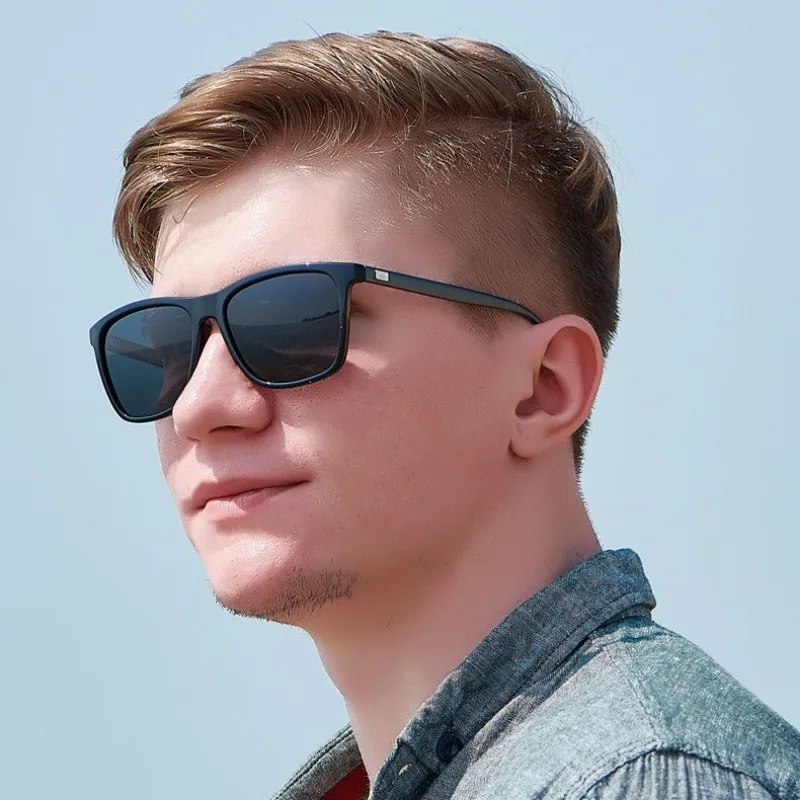 جديد الاستقطاب النظارات الشمسية الرجال القيادة ظلال الذكور الدراجات التخييم التنزه الصيد ل نظارات شمسية كلاسيكية UV400 نظارات