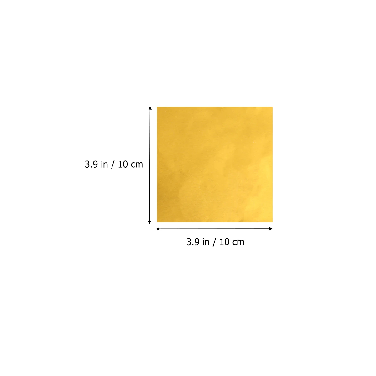 

300 PCS Tin Foil Wrapping Paper Gold Metallic Candy Aluminum Wrappers with Gift