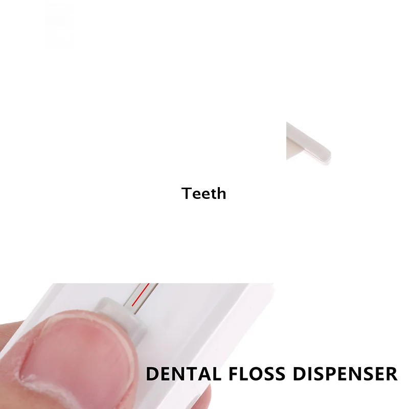 

Диспенсер для нити, автоматический выдвижной органайзер для нити, уход за полостью рта, одноразовые палочки для нити, многоразовая коробка для хранения