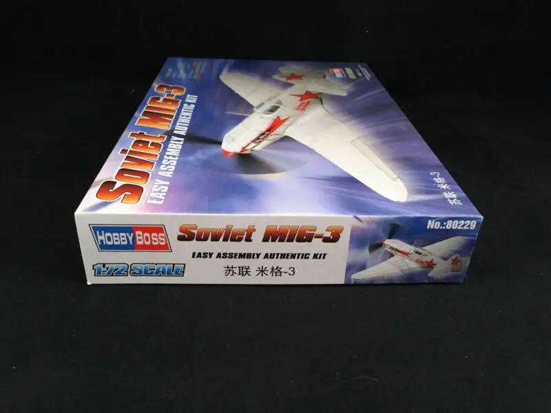 1/72 هواية بوس 80229 السوفياتي MIG-3 طائرة مقاتلة طائرة نفاثة ثابتة للأولاد