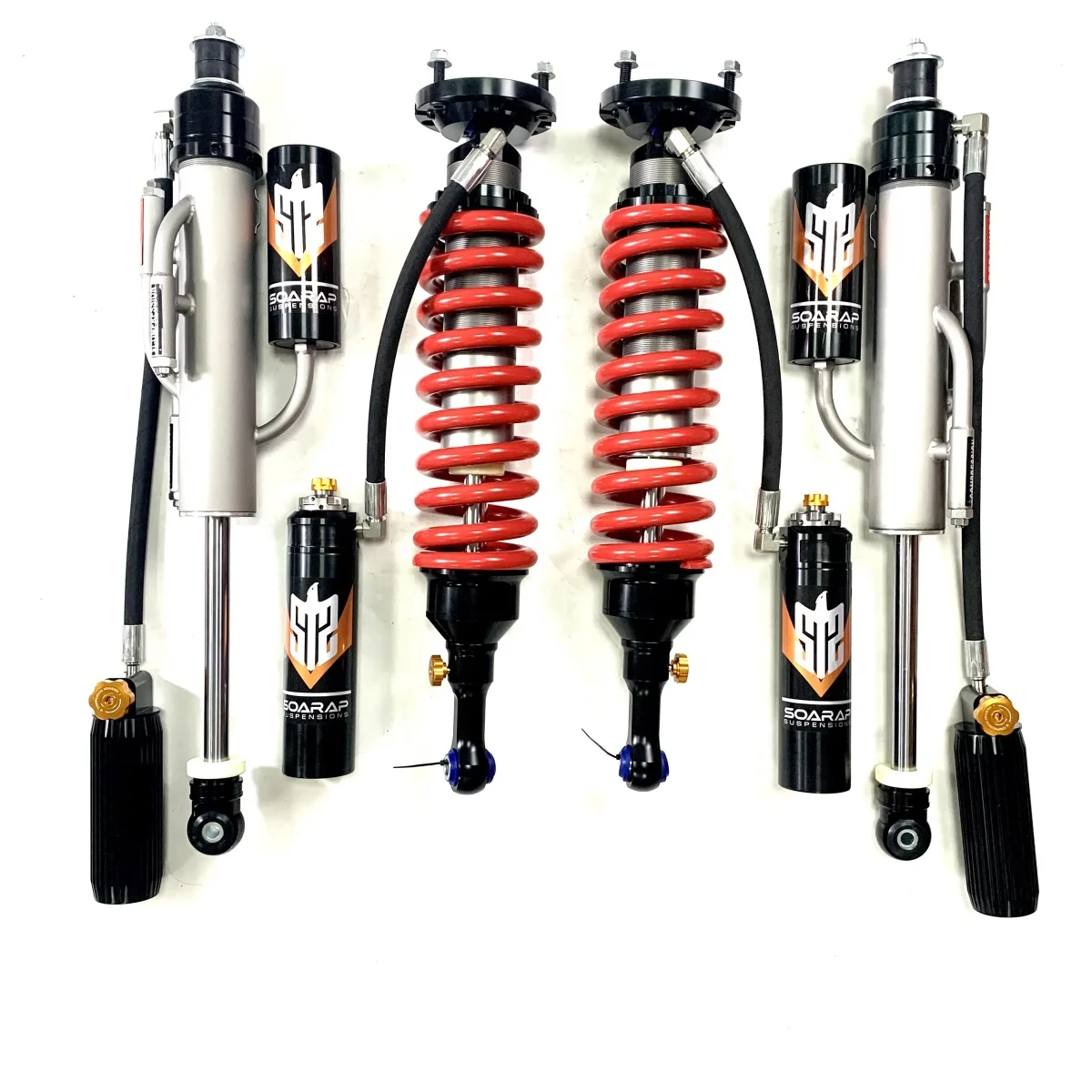 

SOARAP Travel Range Of 10" To 18" Triple Bypass Reservoir Shock Absorber For Toyota Tacoma 2005+
