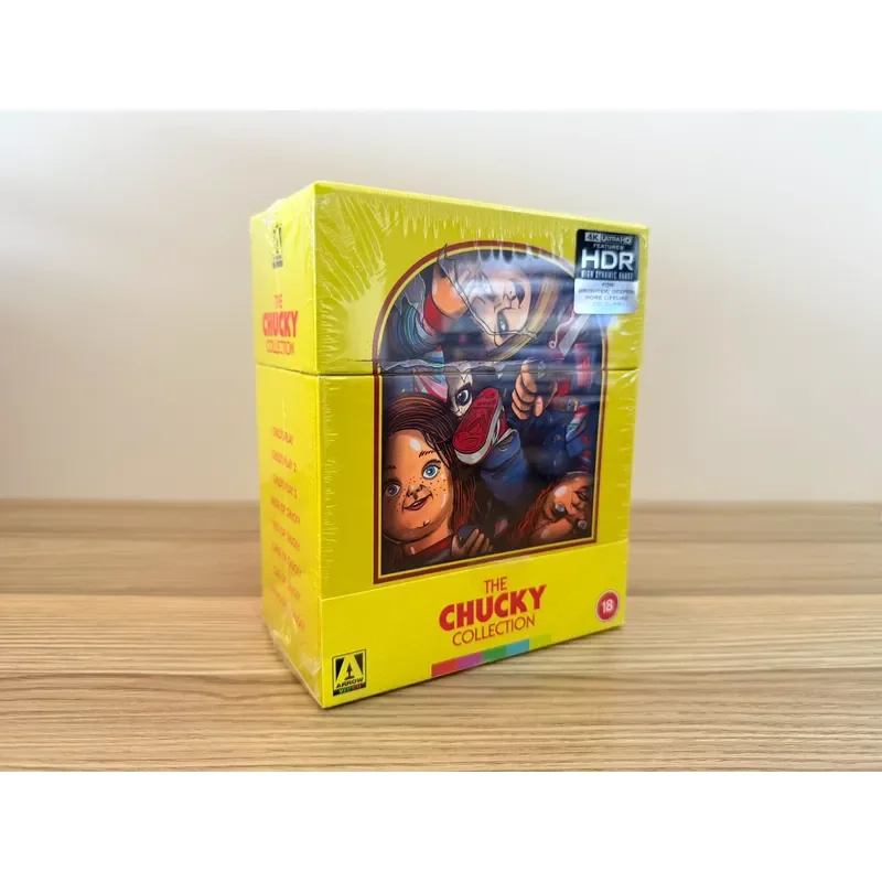 British Version 4K Blu Ray Seven Collections of Ghost Babies High Definition Movie Disc