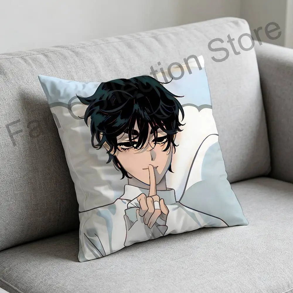 Ivan A-ALIEN STAGE Pillow Case Square Double-Sided Printing Short Plush Sofa Cushion Cover Bedroom Office Sofa Gifes