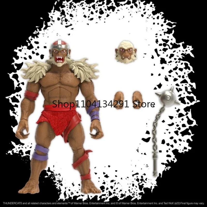 Originale SUPER7 ThunderCats Wave 6 TCW6 Gatto leone, Re demone, Donna ghepardo, Action Figure in stile retrò monchiano Giocattolo per bambini