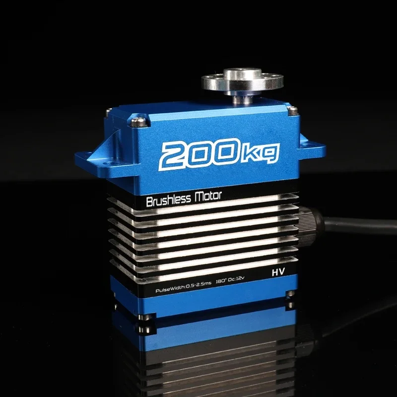 HS-1005SGT 200KG Servo 12V-16.8Vแรงดันไฟฟ้าCNCอลูมิเนียมเกียร์โลหะBrushlessกันน้ําDrone RCเครื่องบินอะไหล่คงที่