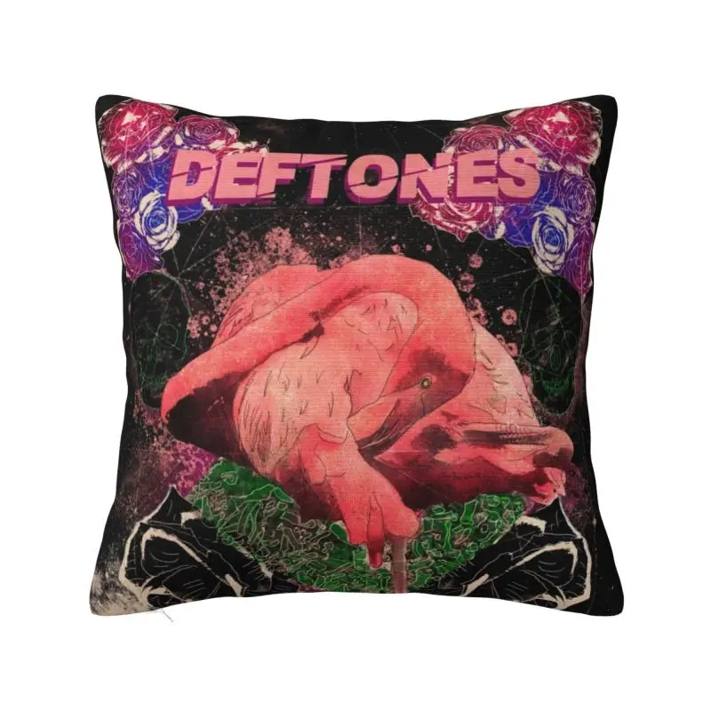 

Custom Poster Band D-Deftones Cushion Cover 3D Printing Square Floor Pillow Case for Living Room Pillowcase Home Decoration