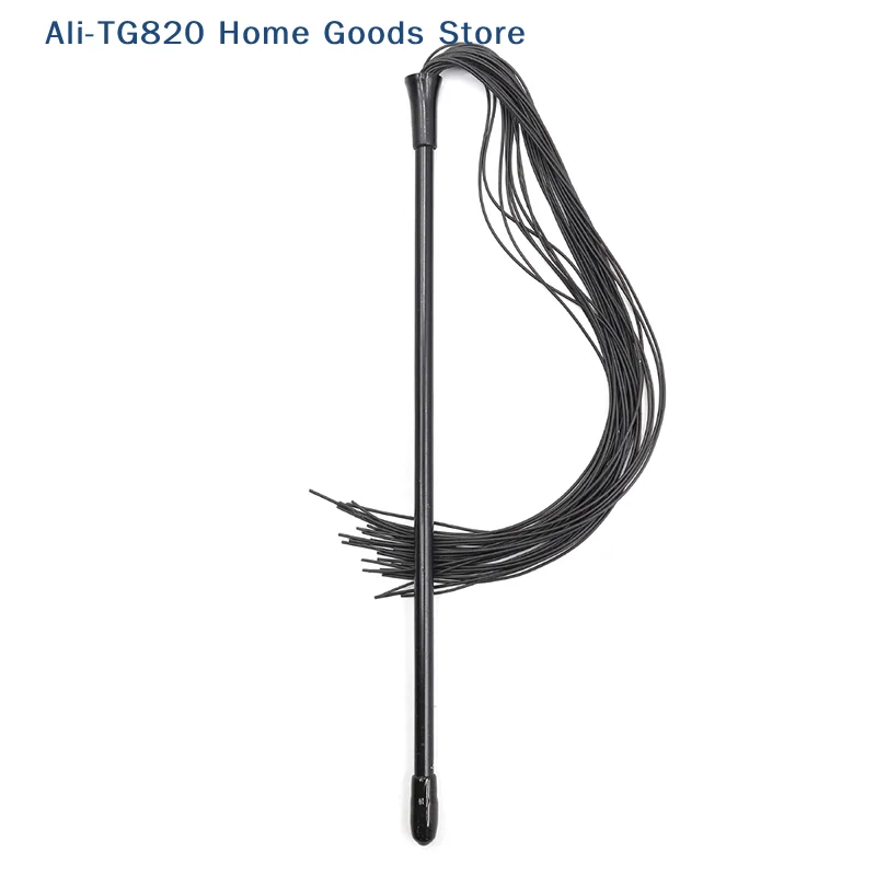 [TG820] Hochwertige Silikon-Reitpeitsche, Party-Flogger, Handschellen, Queen Black Reitpeitsche