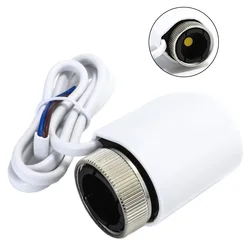 1pc AC230V M30*1.5mm Electric Thermal Actuator Temperature Regulation For Floor Heating Radiator Valve