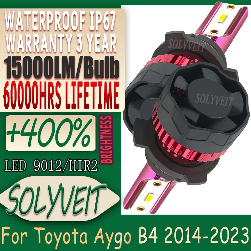 

Instant-On Illumination Tool-Less Setup LED Headlight For Toyota Aygo B4 2014-2023 2015 2016 2017 2018 2019 2020 2021 2022 2023