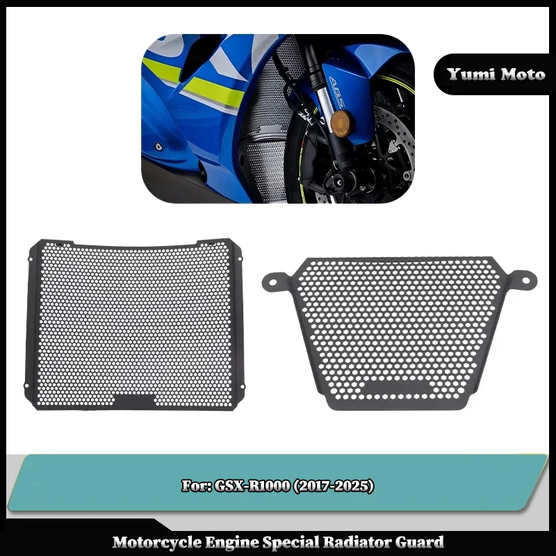 

Motorcycle Accessories Radiator Grille Guard Radiator Grill Cover For SUZUKI GSXR1000R GSX-R1000R GSXR GSX- R 1000 2017-2025