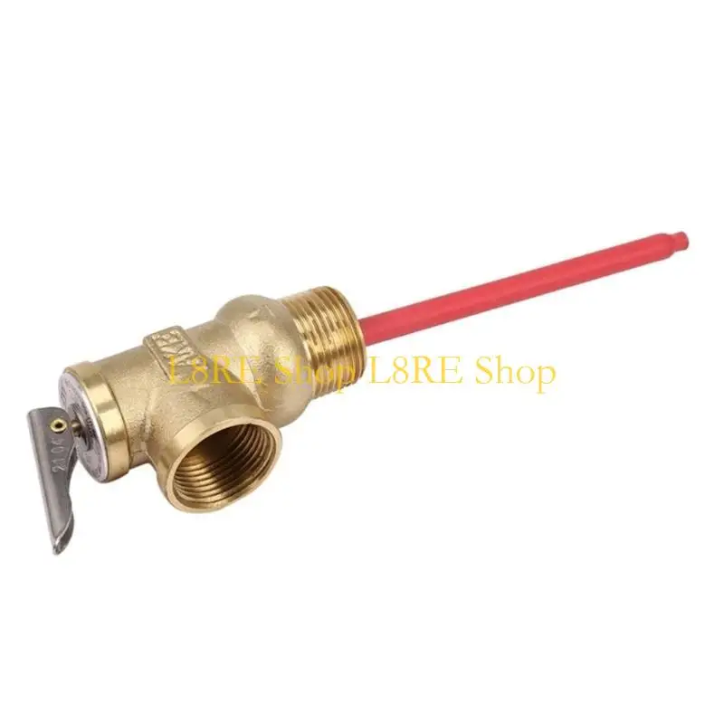 L8RE Solar Water Heating System Part Brass Construction Heater Safety Valves