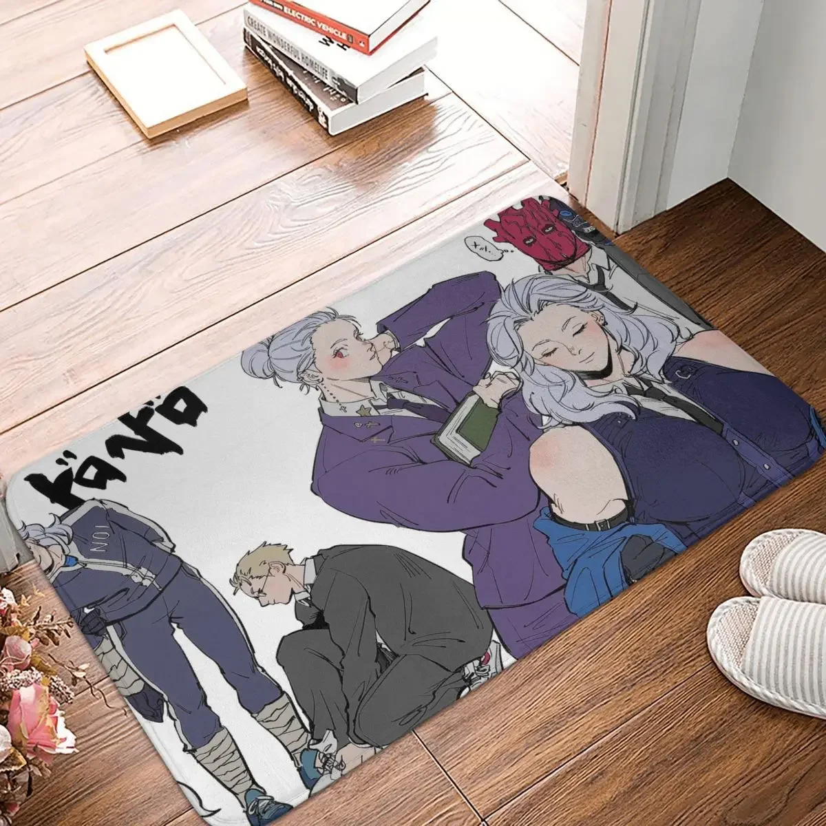 Dorohedoro Cayman Ebisu Fujita Bedroom Mat Rug Home Doormat Kitchen Carpet Outdoor