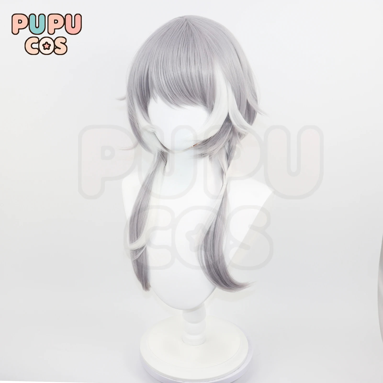 Cipher Pruik Spel Honkai: Star Rail Gradiet Pruik Cipher Cosplay Gratis Cap