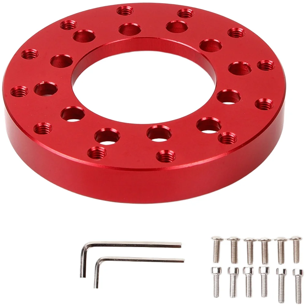 Multi For Compatible Steering Plate for G25 G27 G920 Bases with 70mm Standard Fit and Precision Crafted Aluminum Build