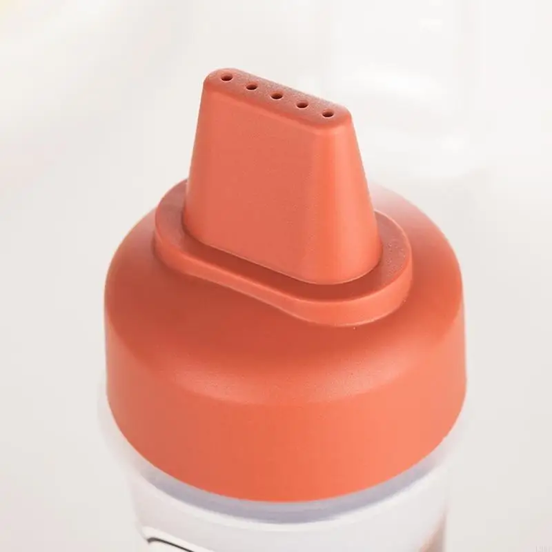 L9BE 5-hole Sauce Squeeze Bottle for Jam Oil Vinegar Sauce Mustard Ketchup Gift