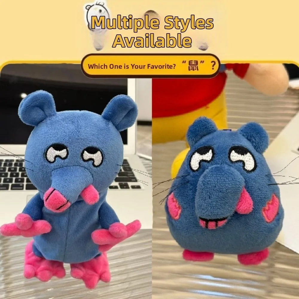 

Parody Voice Walking Mouse Plush Toy Electric Fluffy Dirty Rat Walking Toy Collection Funny Creative Obscene Rat Car Decor