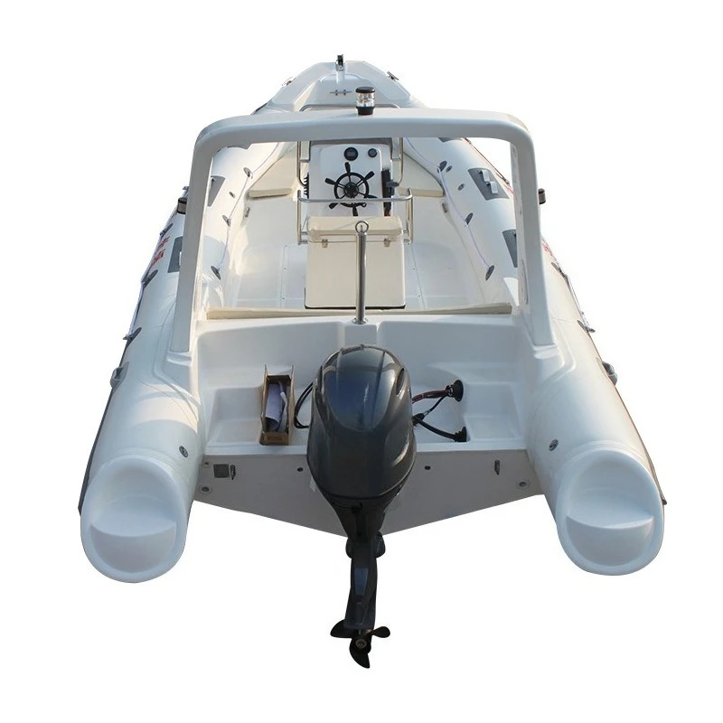 Fiberglass inflatable boat, flood control boat, fiberglass assault boat