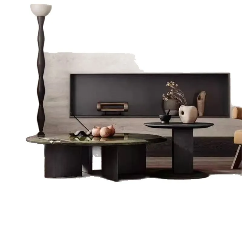 

Coffee table living room home modern marble personalized coffee table slate designer small apartment home