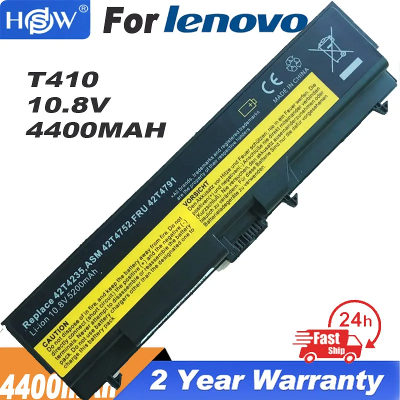 

55+ Laptop battery for Lenovo ThinkPad L512 L412 L520 E425 E520 E525 W520 T410 T420 T510 T520 42T4751 W510 W520 SL410 SL510 E40