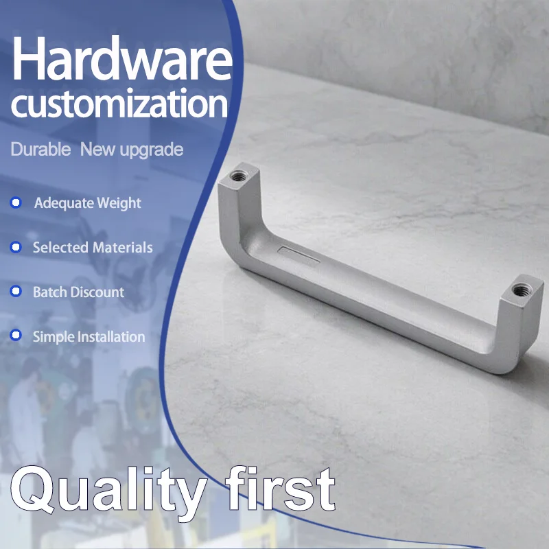 5pcs U-shaped Industrial Machinery Automation Equipment Toolbox Electrical Cabinet Door Zinc Alloy Handle