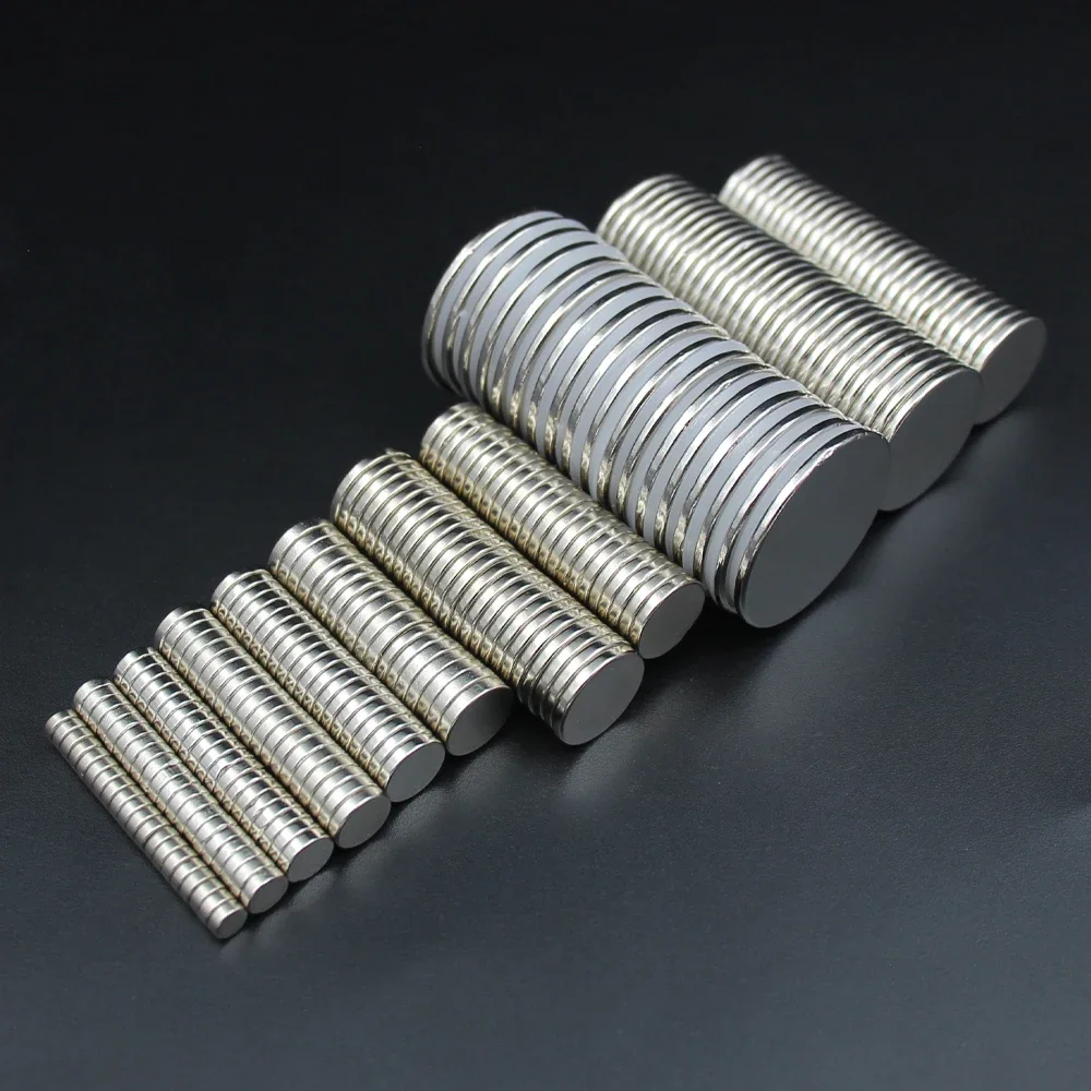 3X แม่เหล็ก N35 2/4X 2/5X 2/6x 2/8X 2/10x 2/12x 2/15X 2/20X 2/25x 2/30x2mm แผ่นดิสก์นีโอดิเมียมอันทรงพลัง NdFeB