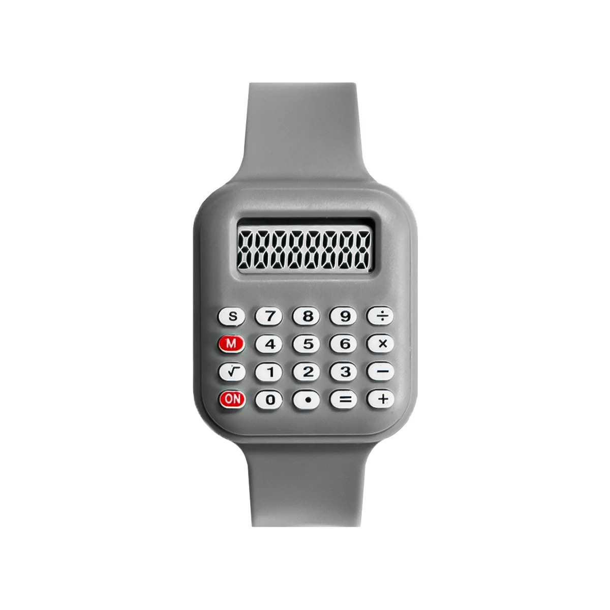 Neue elektronische Taschenrechner-Kinderuhren für Mädchen, Kautschukband, Kinder-Digitaluhr, Schule, Studenten, Herrenuhr – Detail 9
