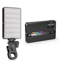 Luz de vídeo a todo Color ST120 RGB, luz de relleno de 2500-9000K para cámara, teléfono inteligente, fotografía, vídeo, transmisión en vivo, Tiktok YT