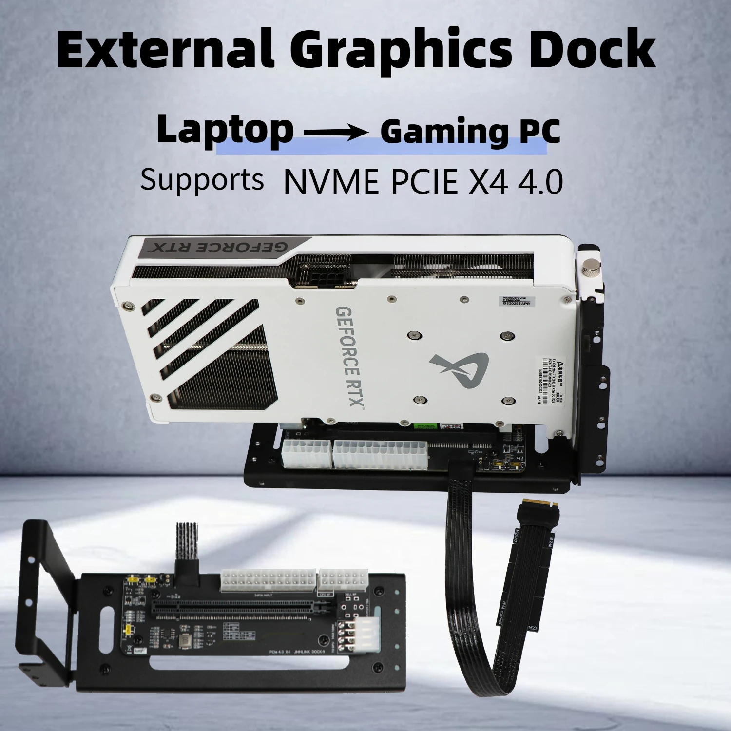 base-de-conexion-externa-dock-9-m2-nvme-m-key-pci-e-40-x4-para-tarjeta-grafica-de-laptop-video-gen4-asus-rog-ally-egpu-pc-gaming