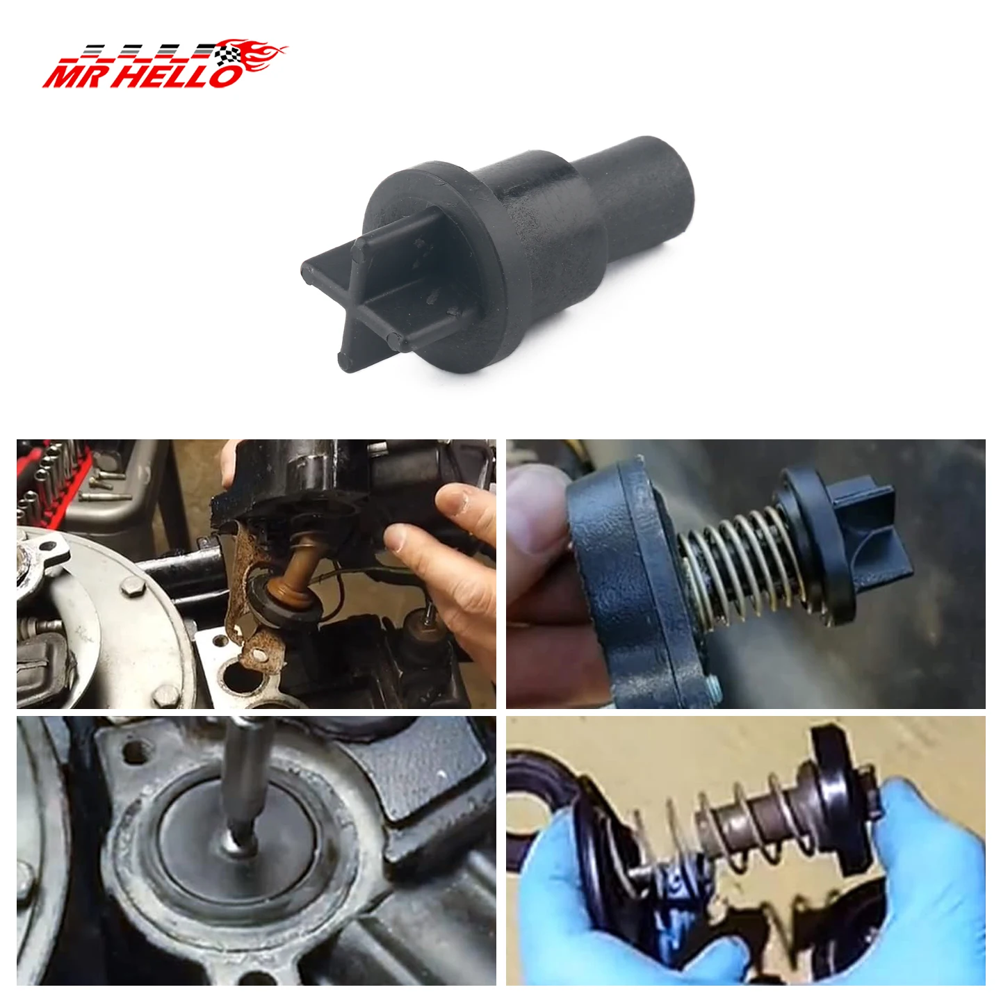 Schotelklepset 803062T1 voor Mercury 135-200pk 2.0L 2.5L V6, compatibel met Magnum II Magnum III XR4 XR6 V135 V150 V175 V200