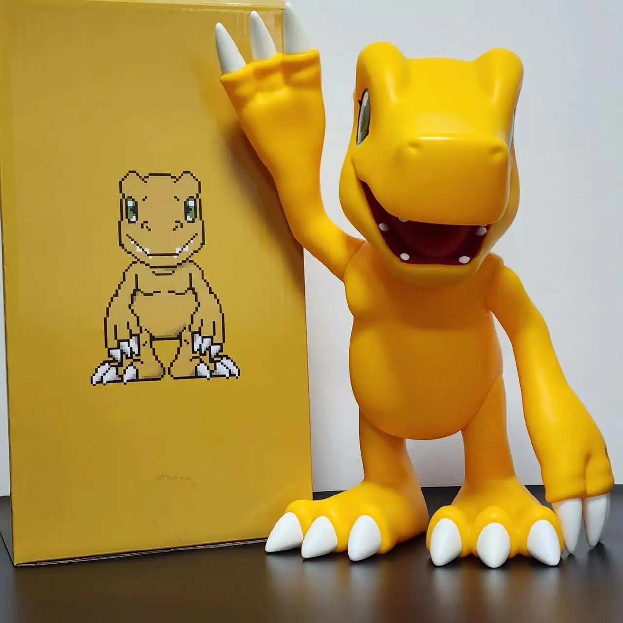 

Коллекционные фигурки Digimon: GK Греймон, Агумон, Габумон, ПВХ, 40 см, аниме-фигурки, модель для декора, игрушки, подарок