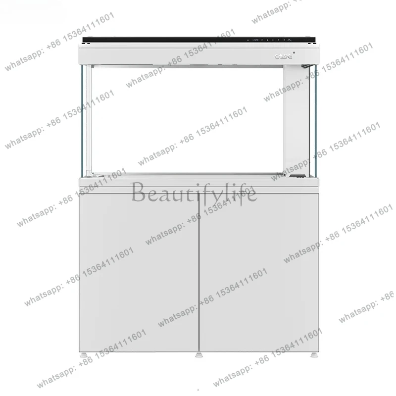 

Fish Tank Ultra-white Glass Aquarium Dragon Tank Living Room Bottom Filter Ecological Tank