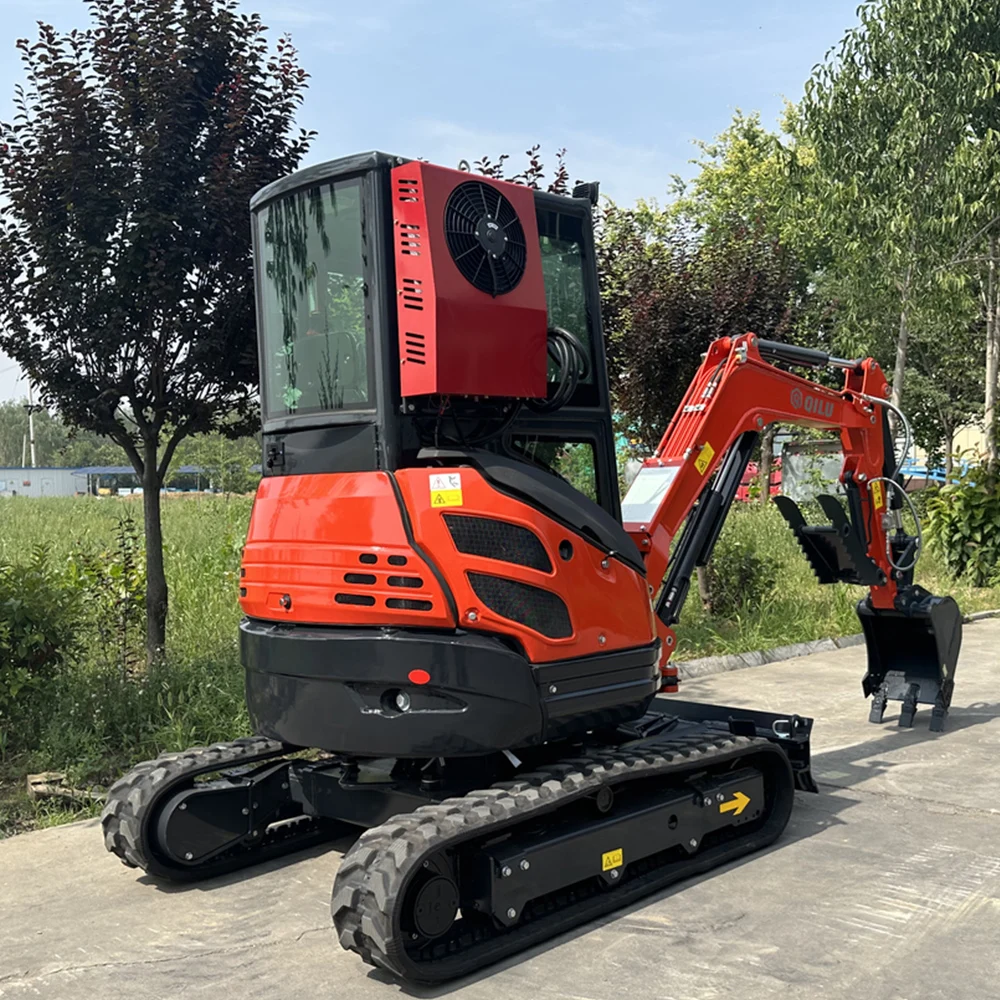 1T 1.8T 2T 2.5T 3T 3.5T EPA CE Garden Home Farm Household Hydraulic Crawler Micro Mini Escavator Digger Small Bagger Excavators