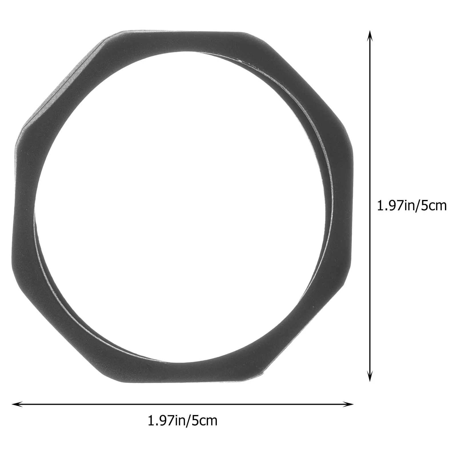 5Pcs Mic Anti-Rolling Ring Universal Non-Slip Protector for Microphone Sturdy Design Suitable for Stage Ktv Family Gathering