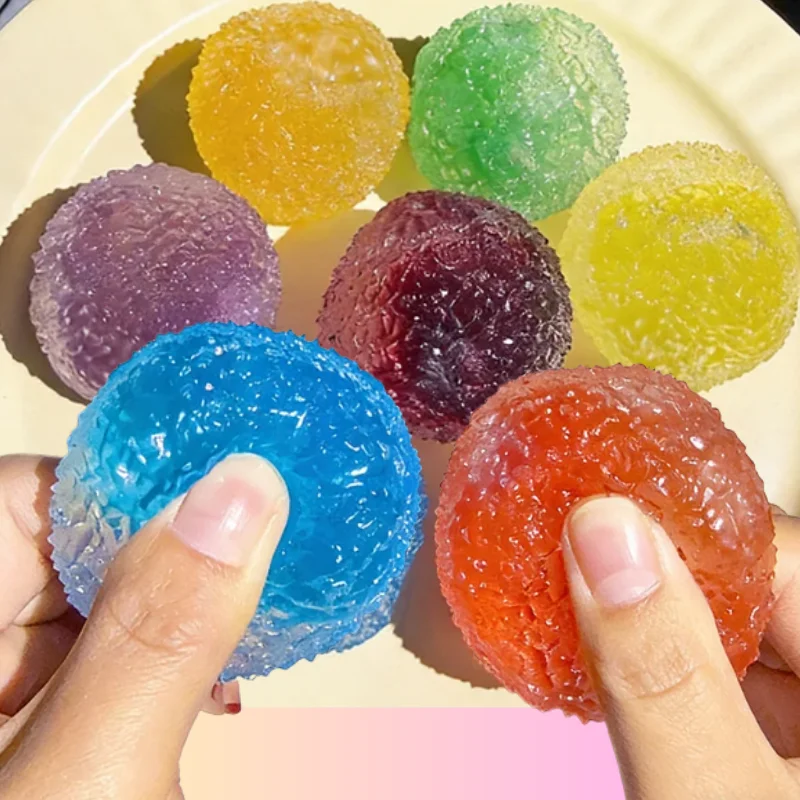Wiederverwendbarer Kreativer Quetschball DIY Formbarer Fidget-Knete-Spielzeug Superweicher Squishy Stressabbau-Spielzeug für Zuhause und Büro Entspannungs-Deko