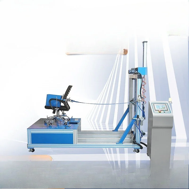 Office chair pull-back structural strength tester Backrest stability tester