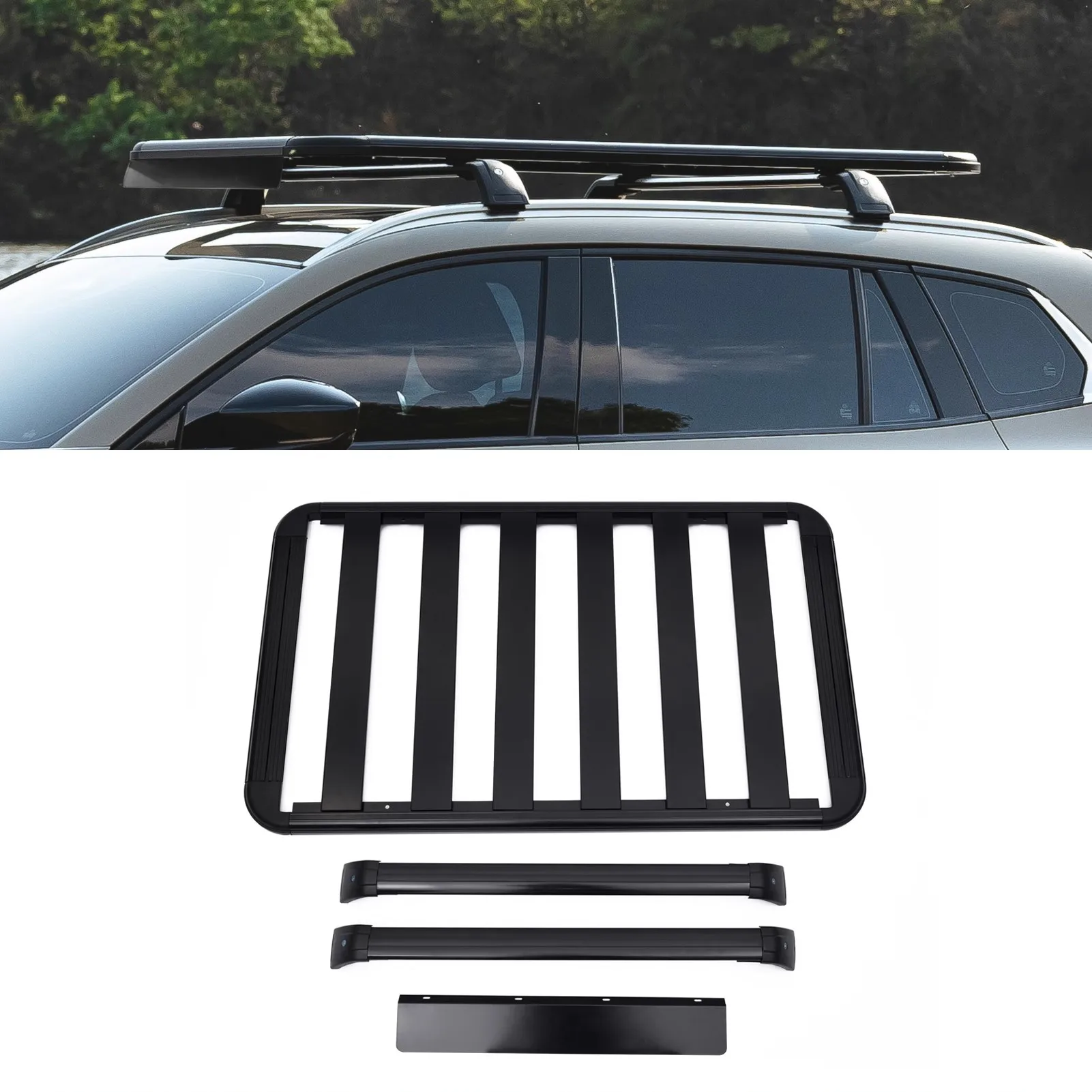 Car accessories Roof rack Luggage Carrier bar Decorative frame for Mazda CX-50