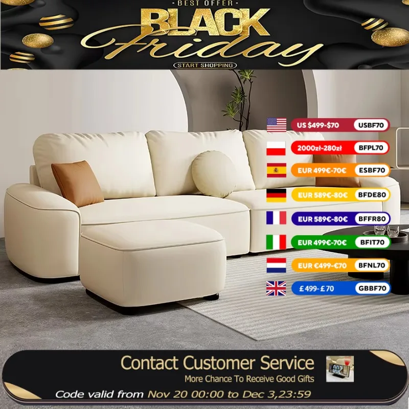 

Italian Beige Living Room Sofas Aesthetic Designer Modern Loveseat Living Room Sofas Bedroom Lounge Banken Woonkamer Furniture